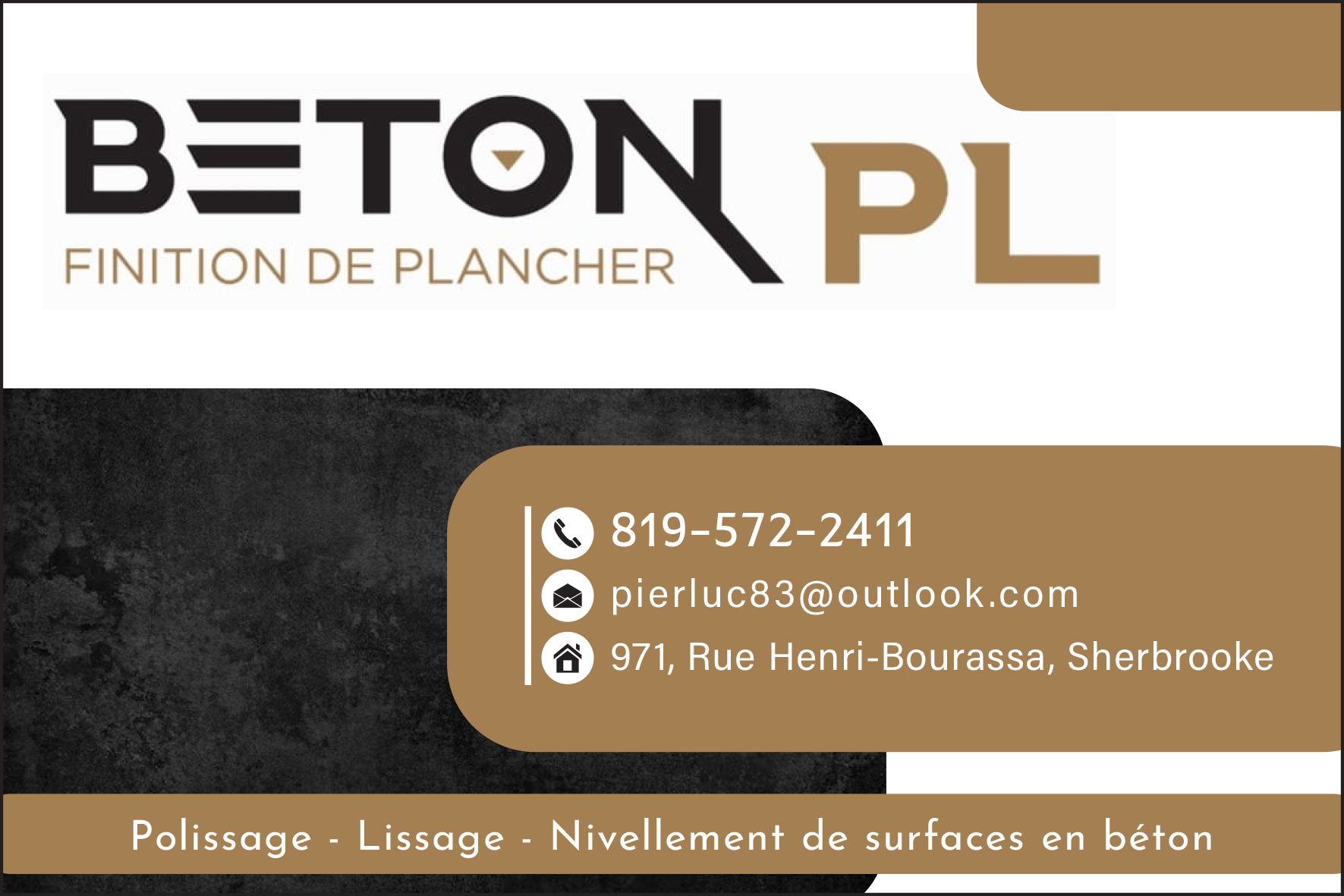 Carte de visite recto de 9047-2457 QUÉBEC INC