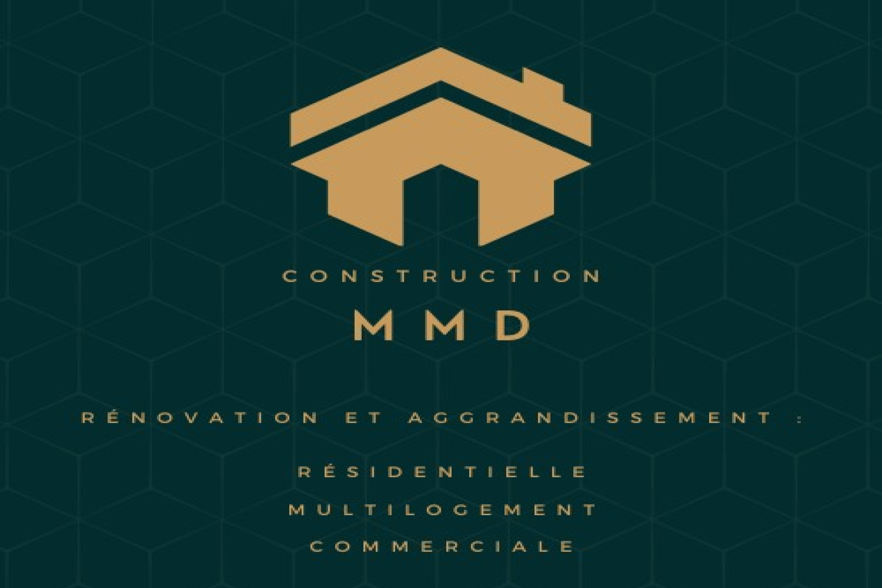 Carte de visite verso de CONSTRUCTION MMD INC