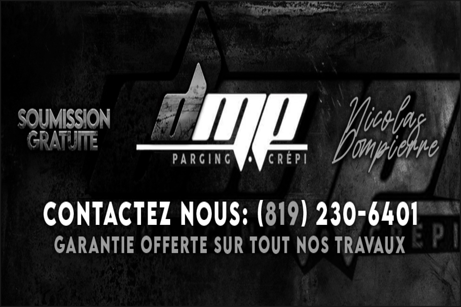 Carte de visite verso de DMP CRÉPI INC