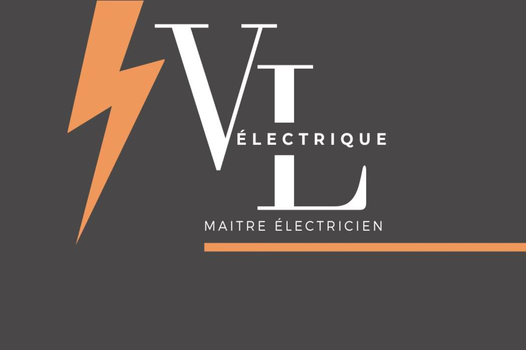 Carte de visite verso de VL ÉLECTRIQUE INC