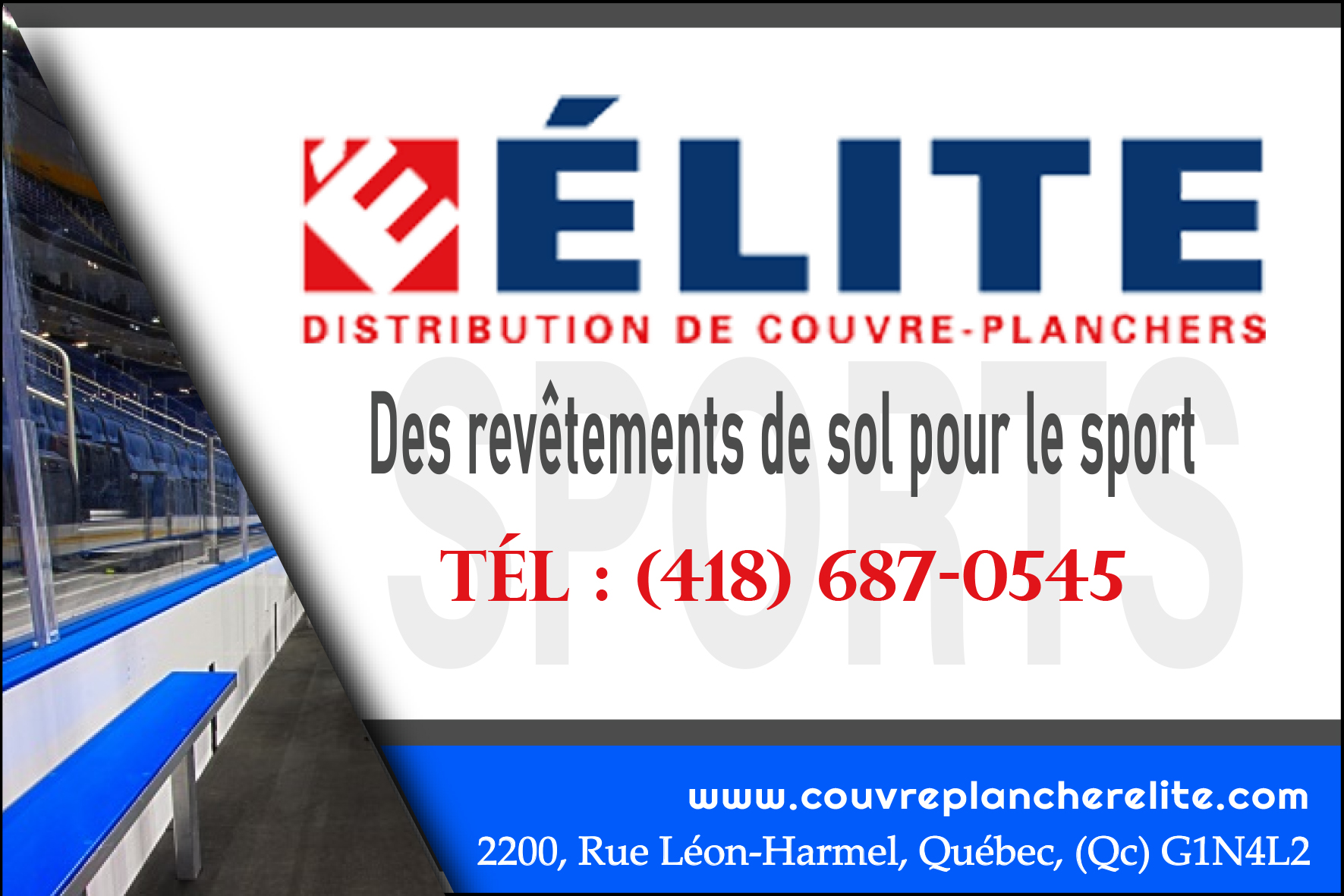 Carte de visite recto de CONSTRUCTION ET RÉNOVATION RAPS INC