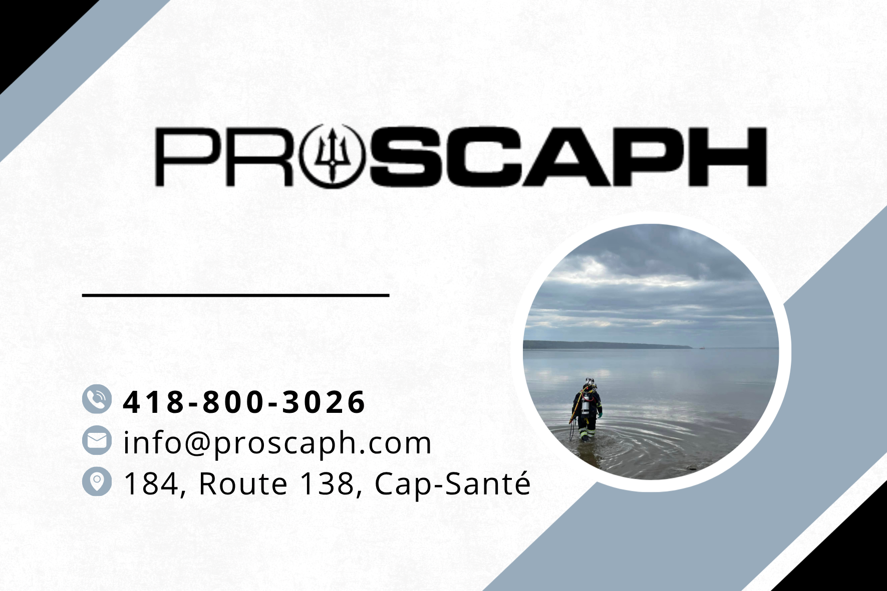 Carte de visite recto de PRO SCAPH INC
