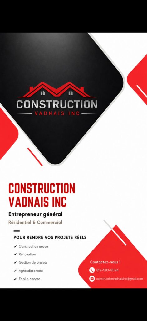CONSTRUCTION VADNAIS INC - photo 1