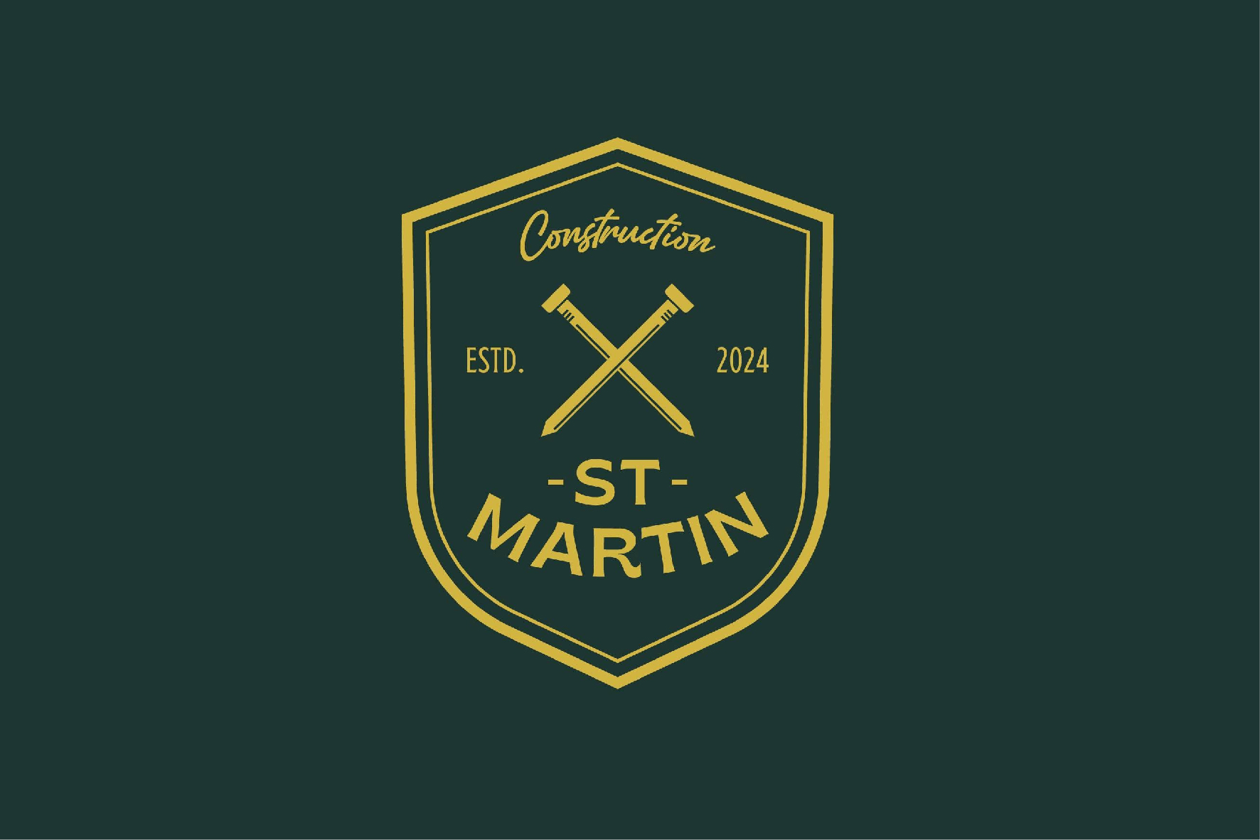 Carte de visite verso de CONSTRUCTION ST-MARTIN INC